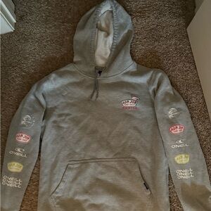 O'Neill Gray Quarter-Zip Sweater Comfortable Casual Wear